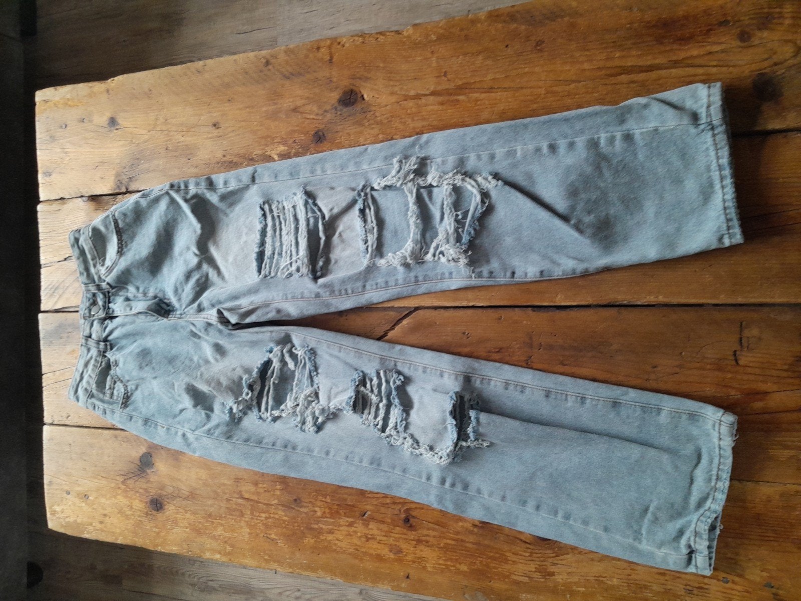 Mooie stoere jeans maat xs spijkerbroek, Ophalen of Verzenden, Zo goed als nieuw, Blauw, W27 (confectie 34) of kleiner