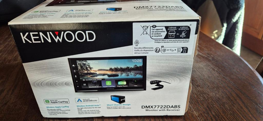Kenwood DMX7722DABS, Ophalen of Verzenden