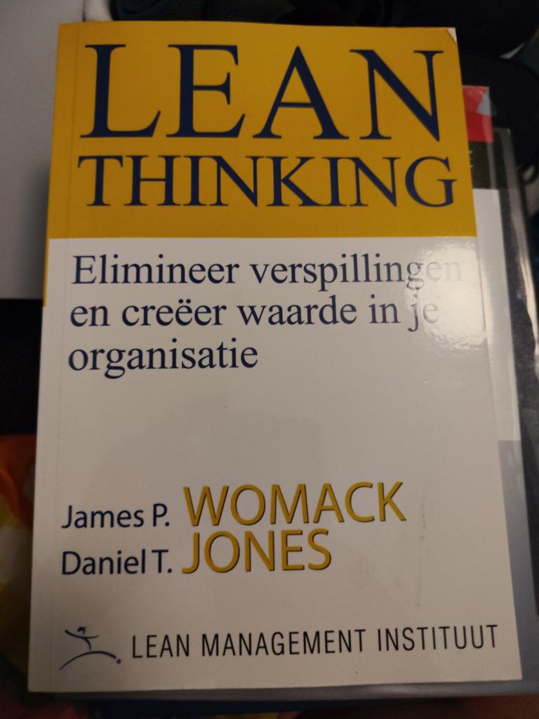 Lean Thinking: Elimineer verspillingen en creëer waarde, Boeken, Ophalen of Verzenden, Gelezen, Management, James P. Womack, Daniel T. Jones