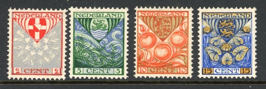 Kinderzegels 1926, NVPH 199-202, ongebruikt, Postzegels en Munten, Ophalen of Verzenden, T/m 1940, Postfris
