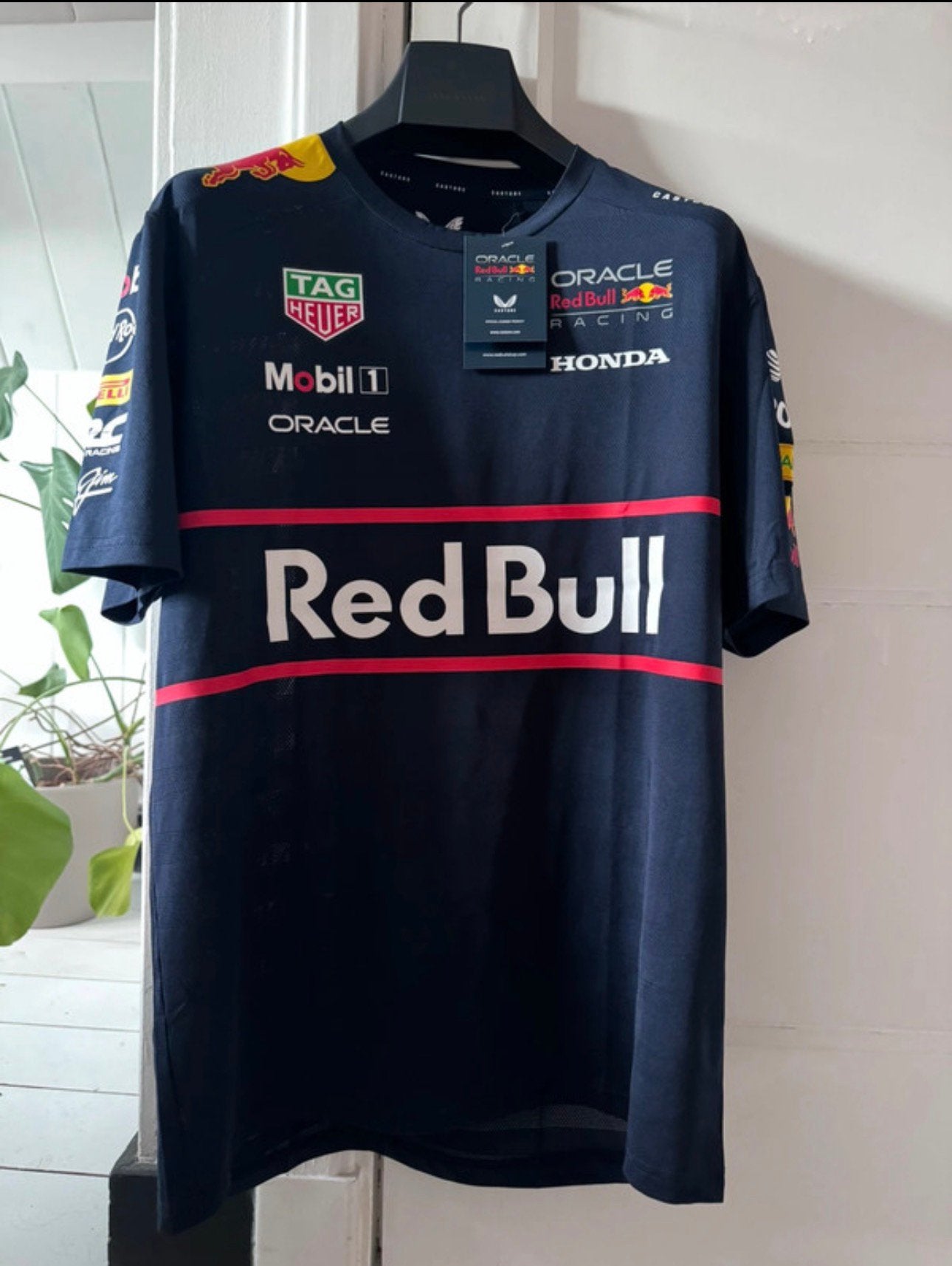 RedBull Castore F1 shirt | maat M, Ophalen of Verzenden, Nieuw, Blauw, Algemeen