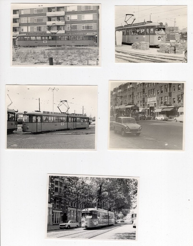 Rotterdam Tram RET Düwags 10, Verzenden, Gebruikt, Tram, Kaart of Prent