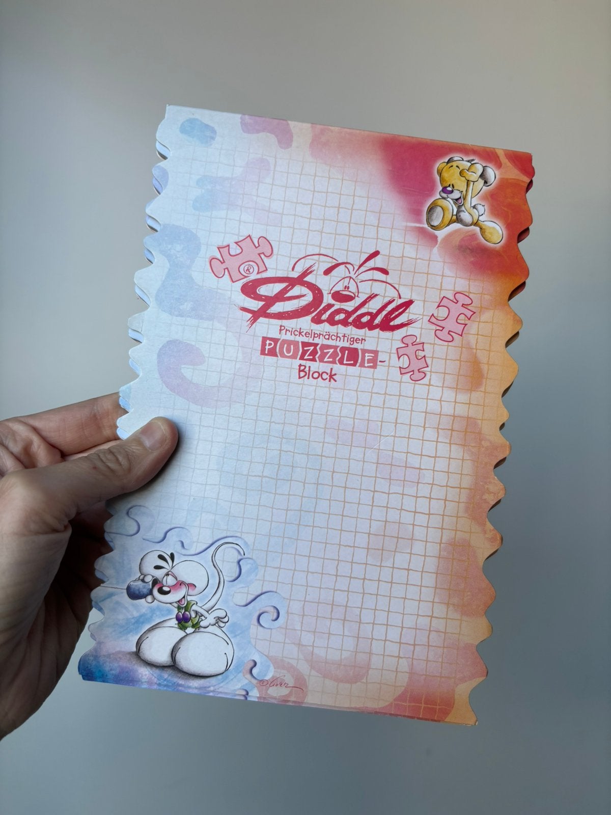 Diddl a5 blok nummer 290, Verzenden, Zo goed als nieuw, Papier, Kaart of Schrift