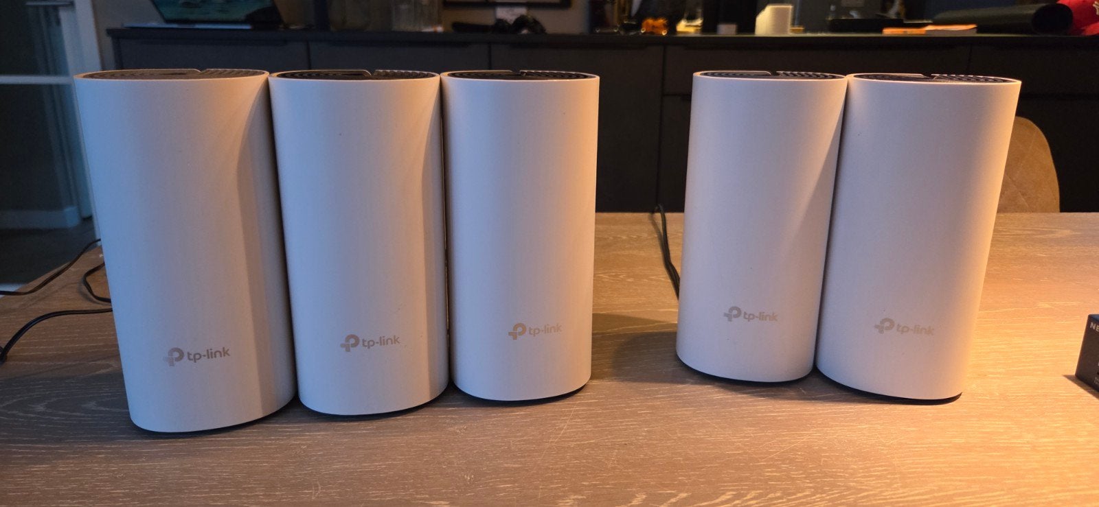 Tp-link deco mesh wifi set 5 nodes p9 + m4r + e4r, Ophalen of Verzenden, Zo goed als nieuw, TP-Link Deco