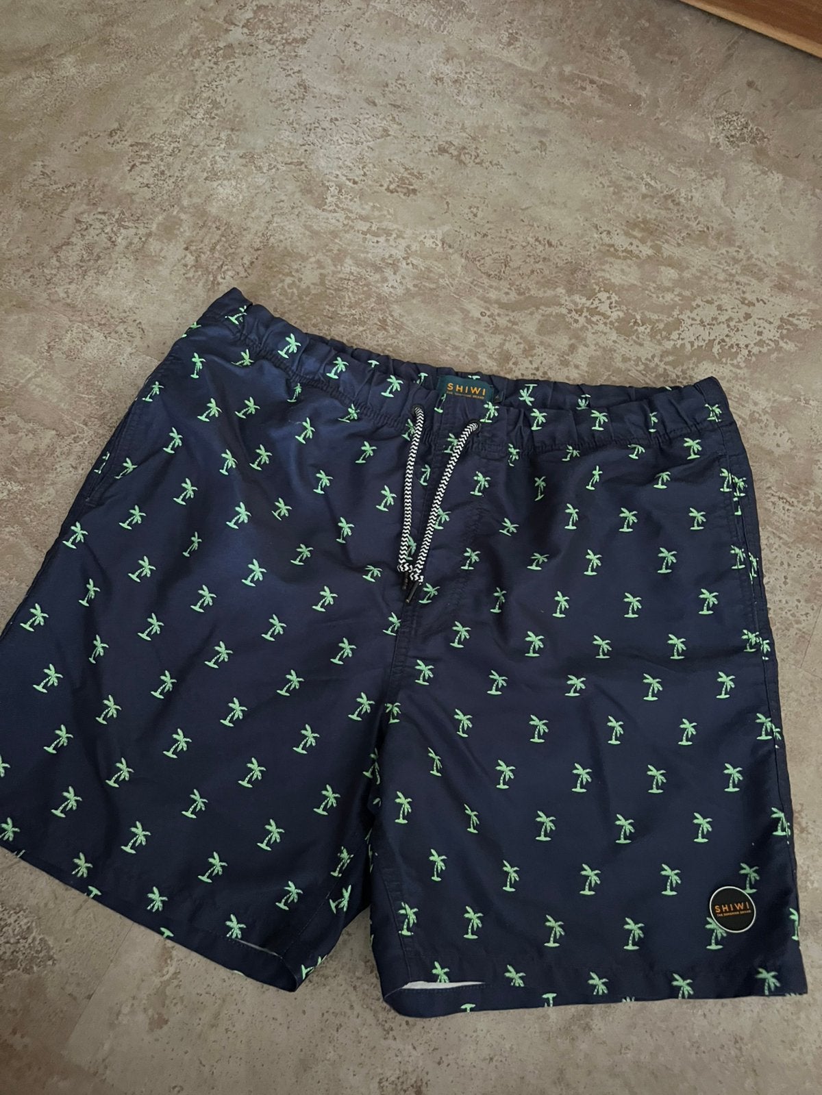 SHIWI Zwemshort XL met Palmbomenprint, Shiwi, Blauw, G, Maat 56/58 (XL)