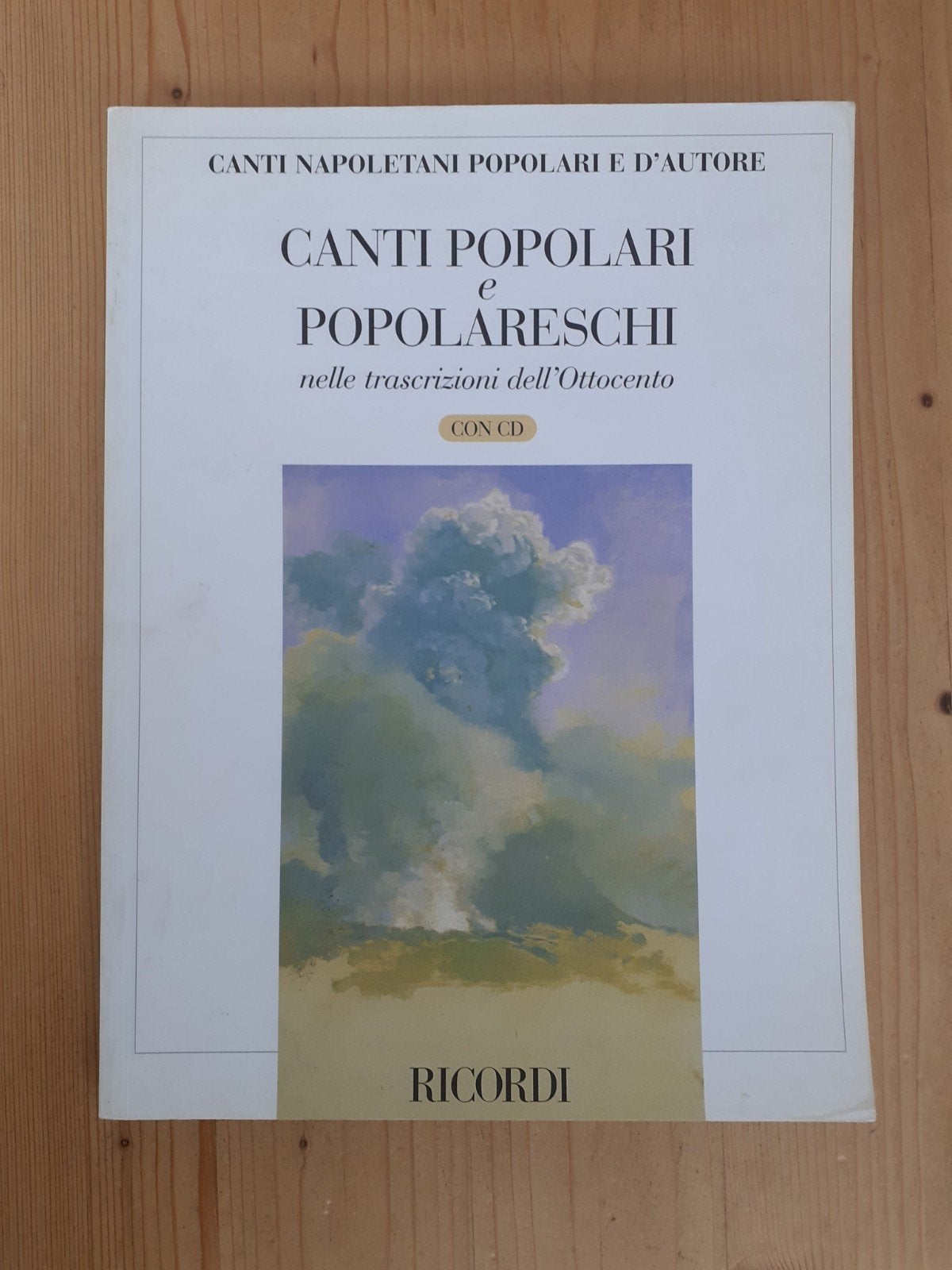 Canti Popolari Napoletani - Ricordi (met CD), Ophalen of Verzenden, Zo goed als nieuw