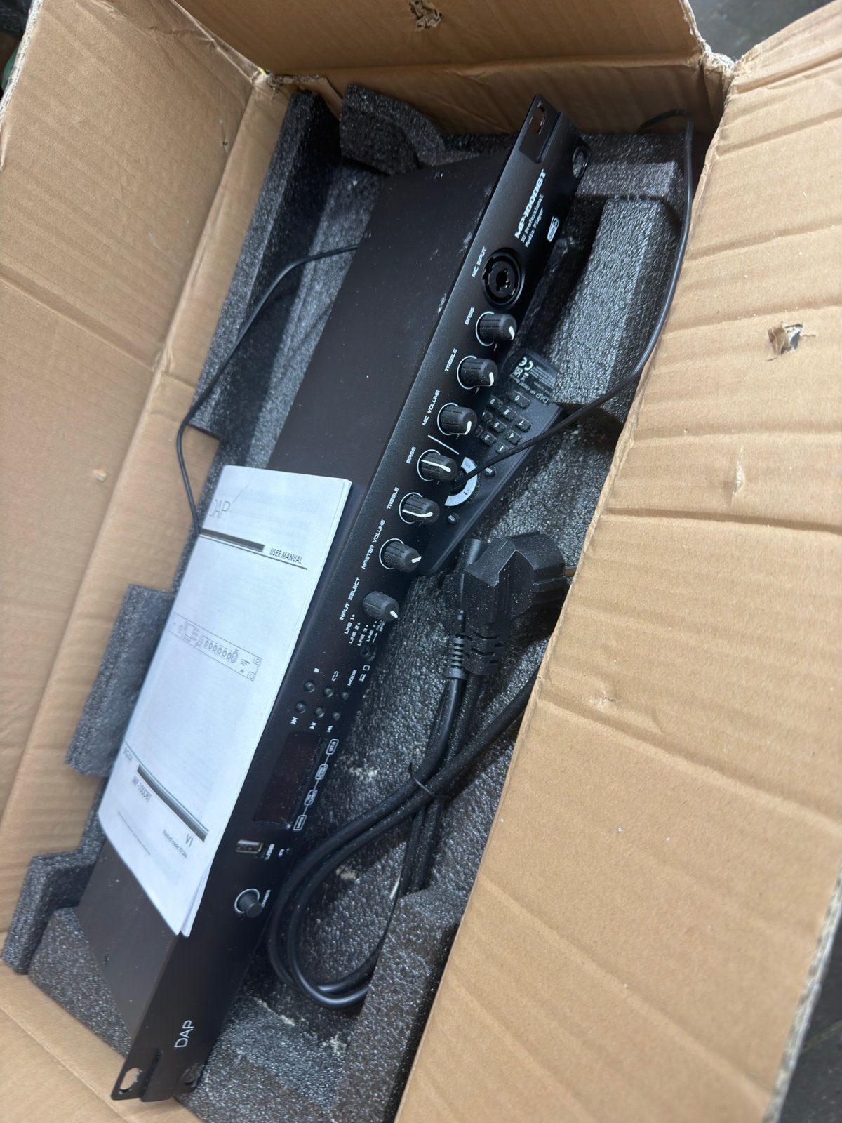 DAP MP-100DBT Mediaspeler met Bluetooth en DAB+, Muziek en Instrumenten, Mengpanelen, Ophalen, Nieuw, Minder dan 5 kanalen