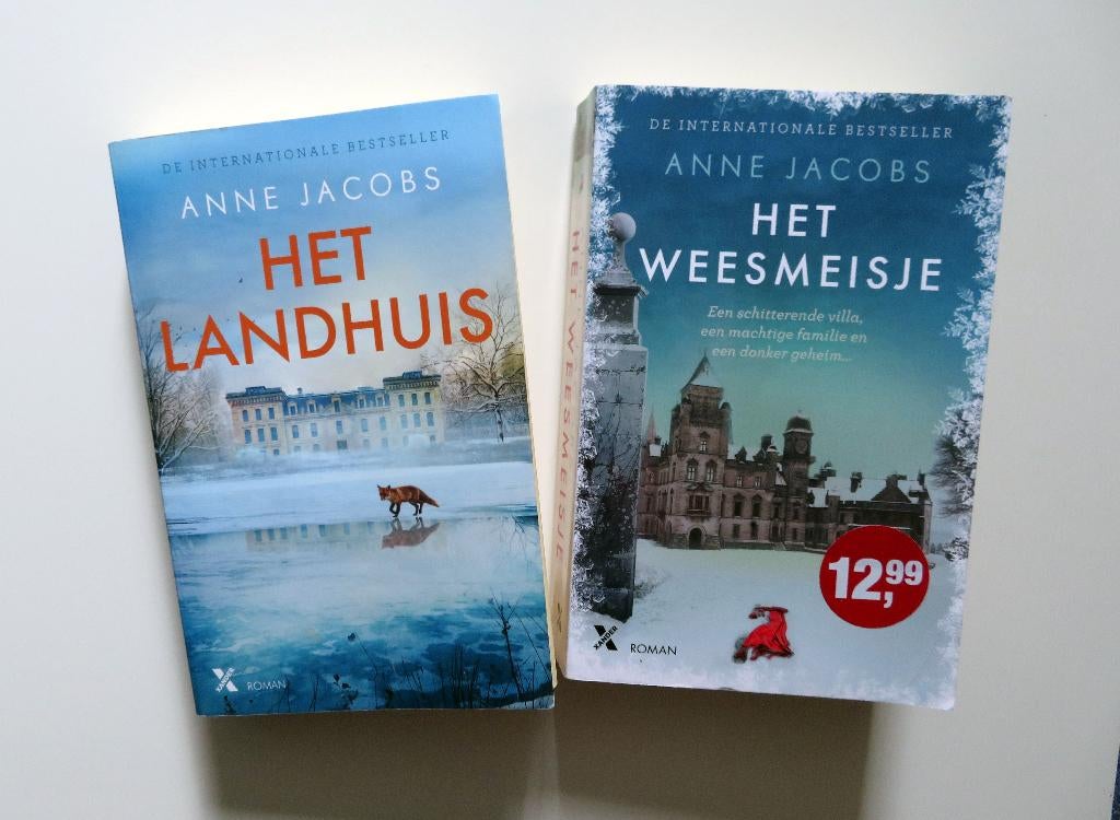 Het landhuis + Het weesmeisje - Anne Jacobs, Boeken, Romans, Zo goed als nieuw, Europa overig, Ophalen of Verzenden