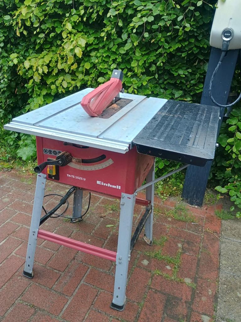 Zaagtafel einhell 1500W, Doe-het-zelf en Verbouw, Gereedschap | Zaagmachines, Ophalen
