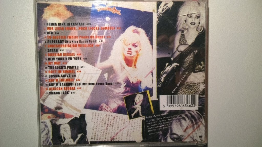 Nina Hagen - Prima Nina In Ekstasy, Ophalen of Verzenden, Zo goed als nieuw, Poprock