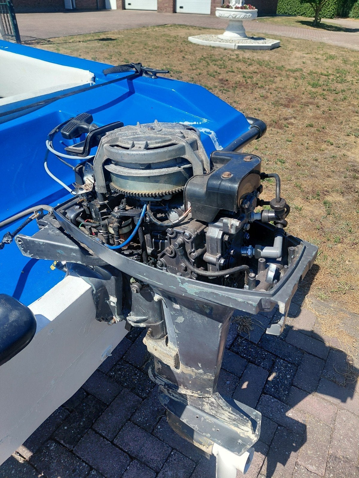 Almarine Speedboot met Mariner 9.9 PK (2-takt & trailer), Ophalen, Gebruikt