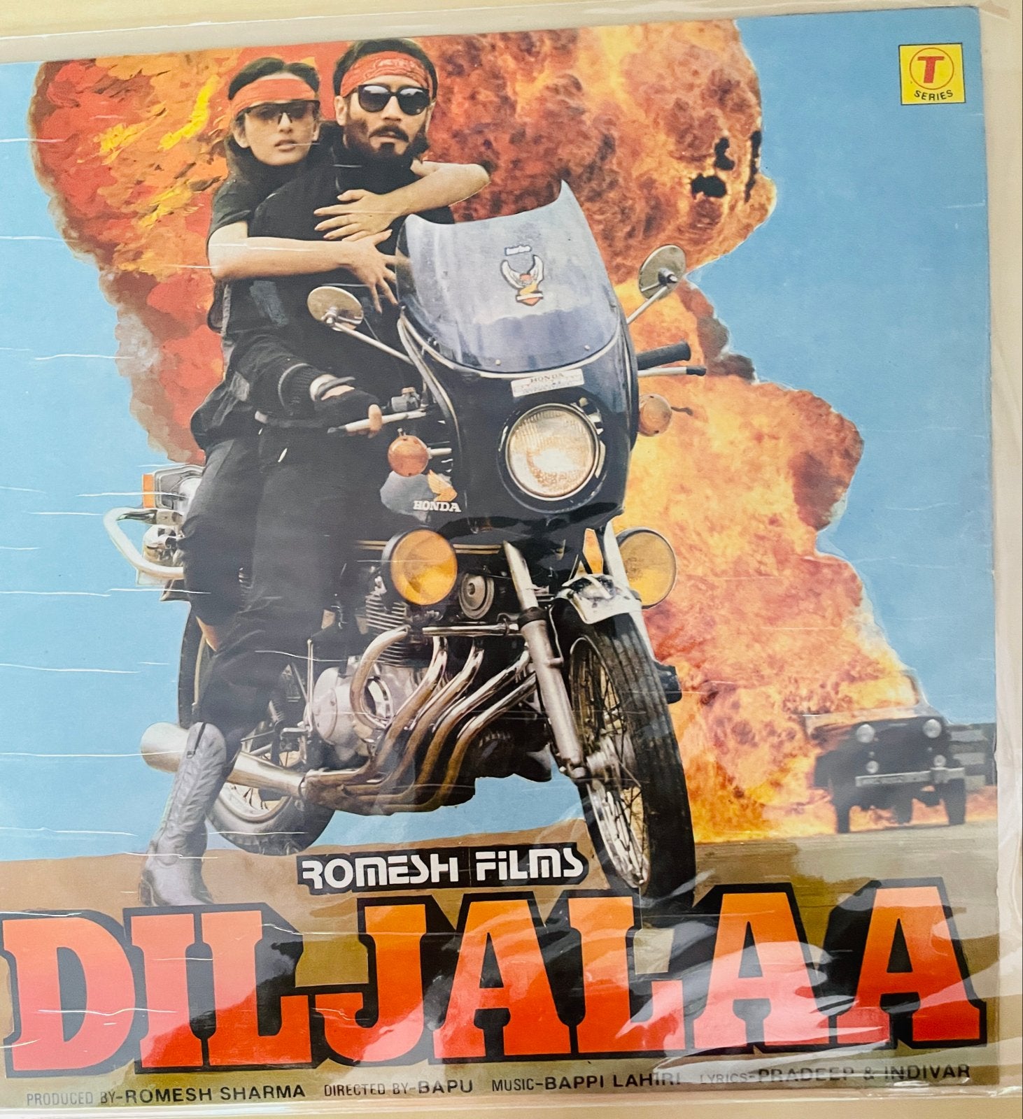 Diljalaa - Bollywood Soundtrack LP (Romesh Films), LP, Verzenden, Originele persing, 12 inch
