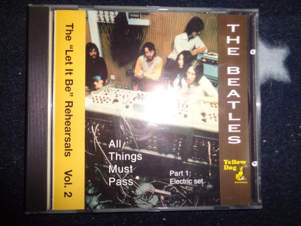 the beatles let it be rehearsals vol.2 all things must pass, Pop, Overige typen, Ophalen of Verzenden, Zo goed als nieuw