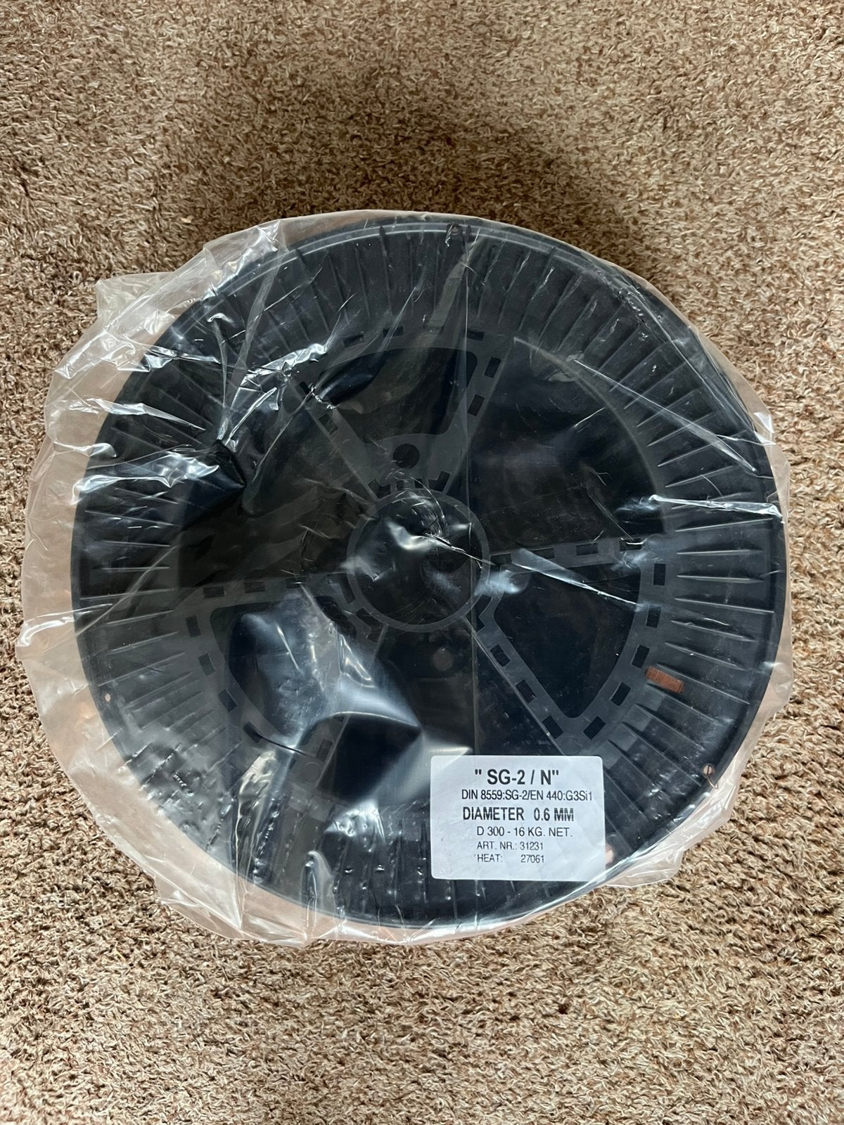 Lasdraad CO2 0.6 mm 16 KG, Doe-het-zelf en Verbouw, Gereedschap | Lasapparaten, Ophalen of Verzenden, Nieuw, Co2