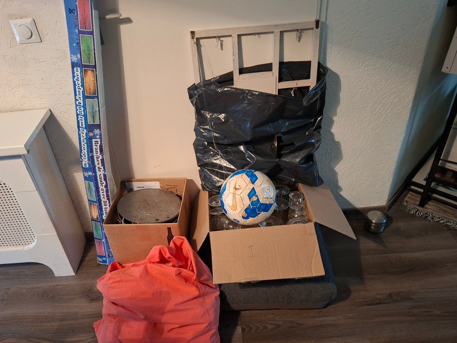 rommelmarktspullen gratis, Ophalen