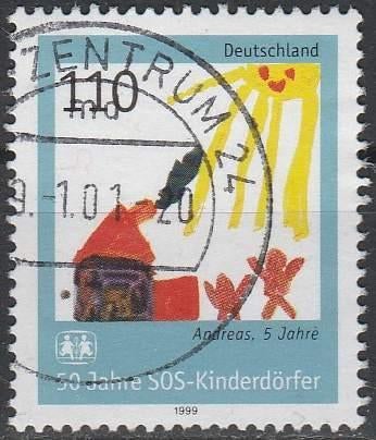 Duitsland 1999 - 03, Postzegels en Munten, Verzenden, BRD, Gestempeld
