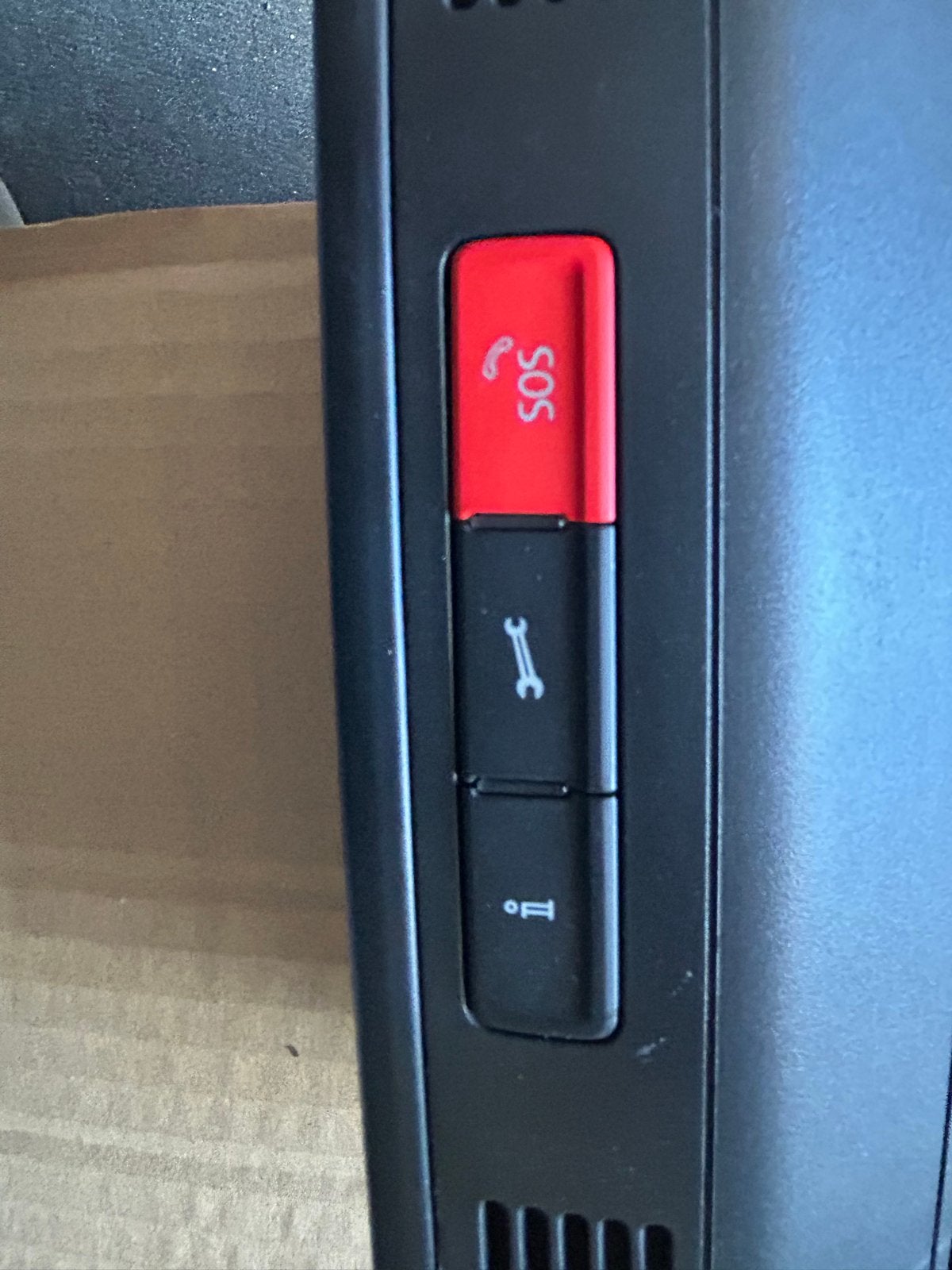 Vw . dakconsole met SOS-knop en interieurverlichting, Ophalen of Verzenden, Gebruikt, Volkswagen