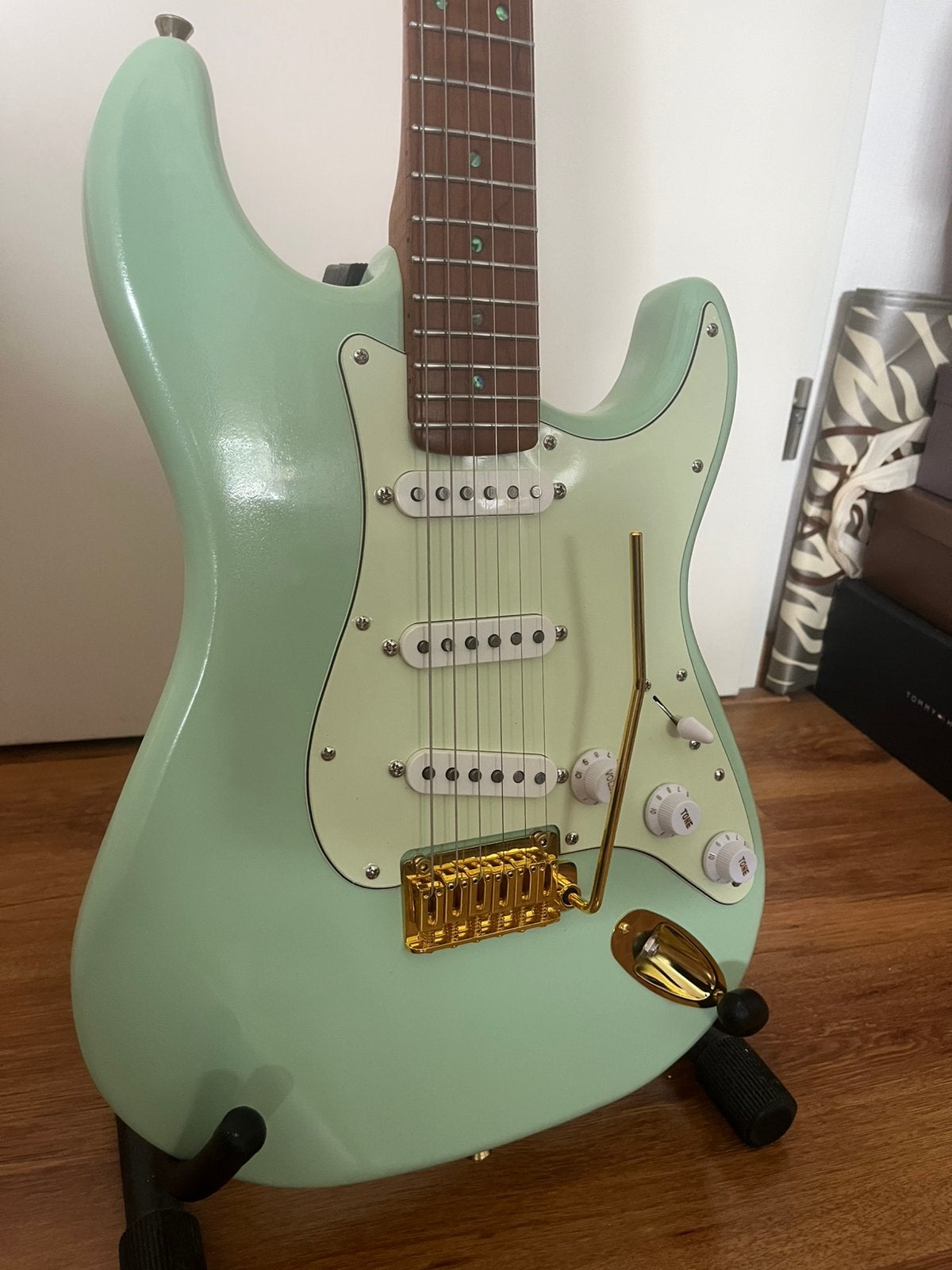 54’ Stratocaster Custom made, Ophalen, Zo goed als nieuw, Solid body, Overige merken