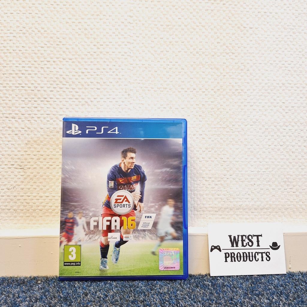FIFA 16 - Playstation 4 | PS4 | ZGAN | Compleet, Spelcomputers en Games, Games | Sony PlayStation 4, Zo goed als nieuw, Sport