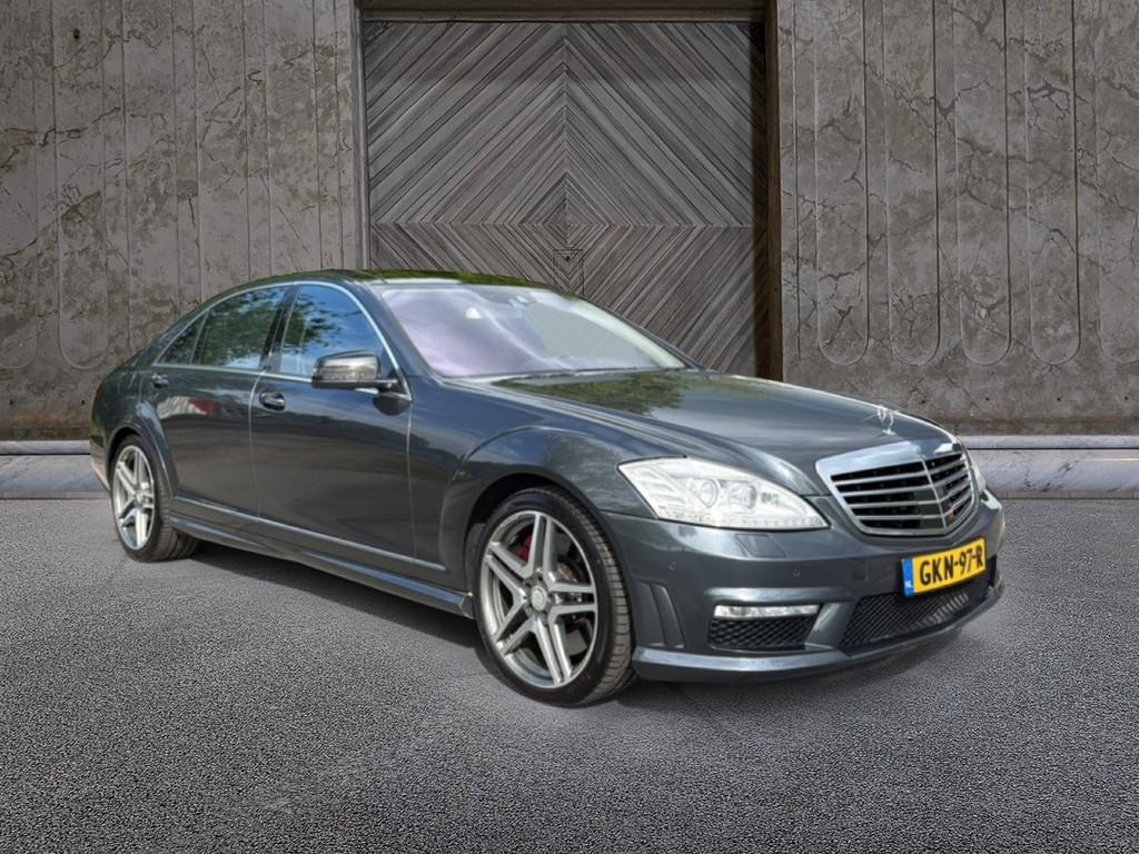 Mercedes-Benz S-Klasse 500 4-Matic Lang Prestige Plus AMG-li, Auto's, Automaat, Gebruikt, Leder, Bedrijf