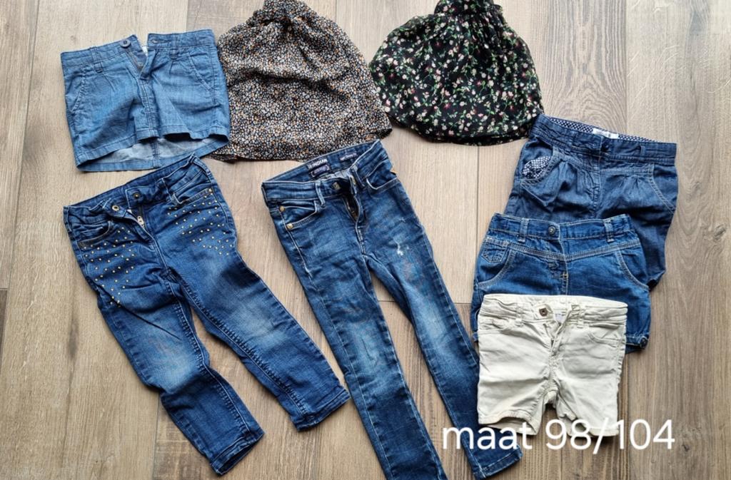Broeken pakket meisjes maat 98/104, Kinderen en Baby's, Kinderkleding | Maat 98, Broek, Gebruikt, Meisje, Diverse merken
