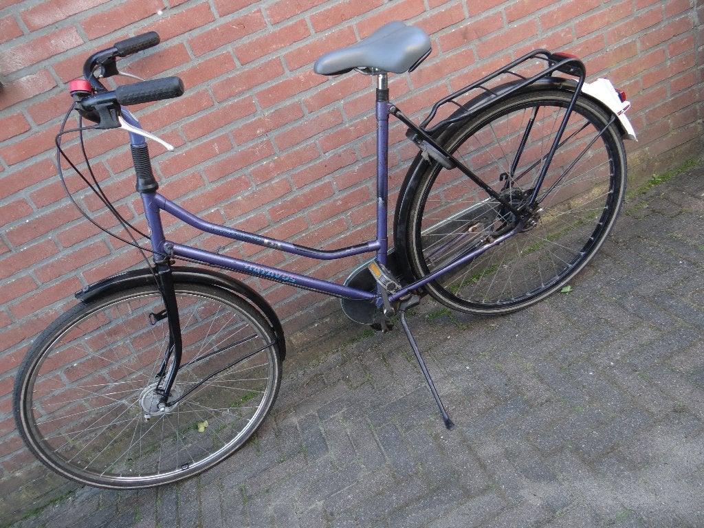 Dames stations / camping fietsen 28 inch . € 47,50 per stuk, Gebruikt, Versnellingen, 56 cm of meer, Ophalen