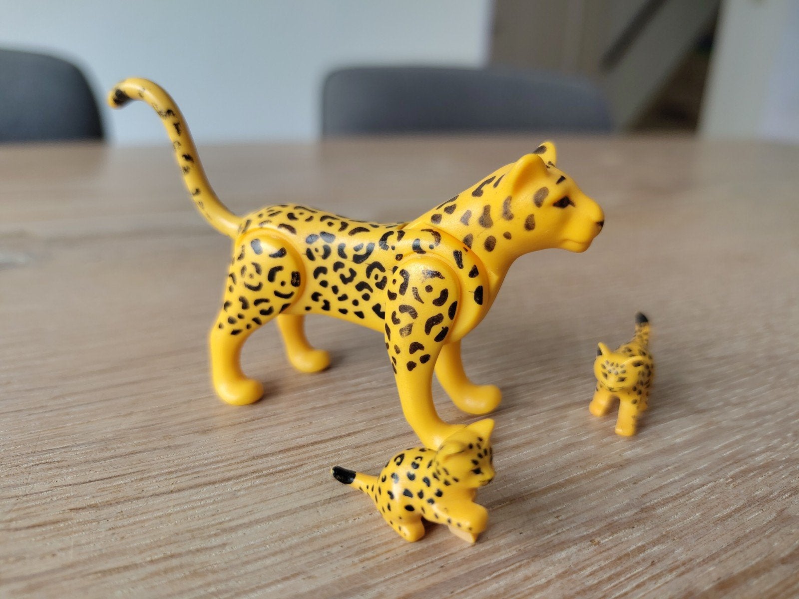 Playmobil Luipaard met welpen - 6940 COMPLEET, Wild life, Complete set, Ophalen of Verzenden, Zo goed als nieuw