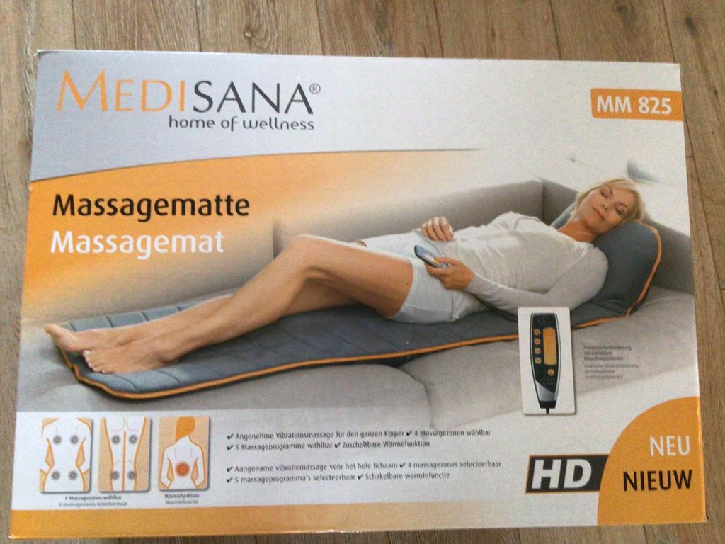 Medisana massagematras, Sport en Fitness, Ophalen of Verzenden, Zo goed als nieuw, Massagestoel of Kussen