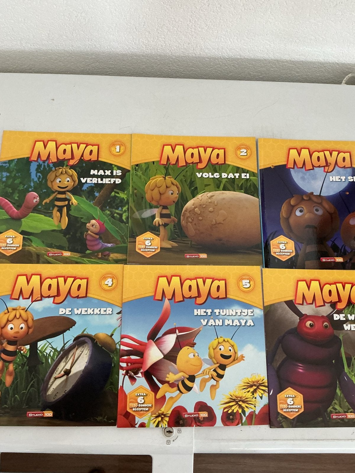 6 Maya de Bij boeken - Complete set, Ophalen of Verzenden, Gelezen, Sprookjes