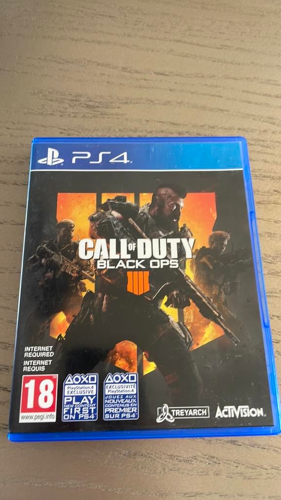 Call of duty black ops 4 PS4, Ophalen, Vanaf 18 jaar, Shooter, Zo goed als nieuw