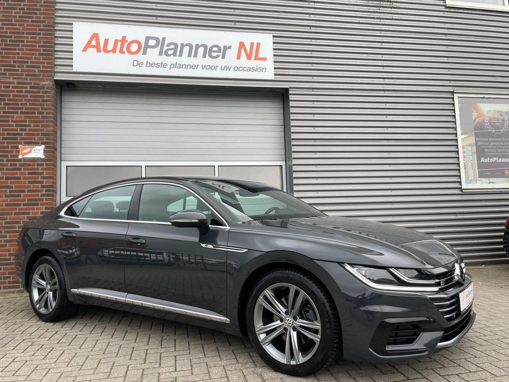 Volkswagen Arteon 2.0 TSI R-Line! Dealer Onderhouden!, Arteon, Gebruikt, Zwart, 1984 cc