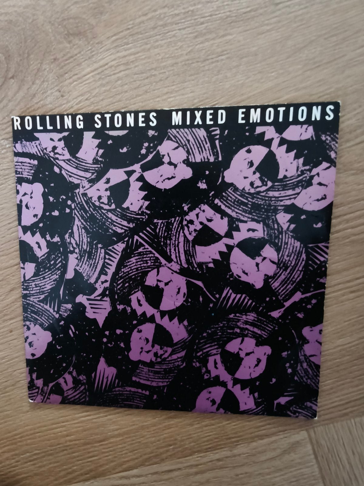 The Rolling Stones - Mixed Emotions 7 inch vinyl single, Gebruikt, 7 inch, EP, Rock en Metal
