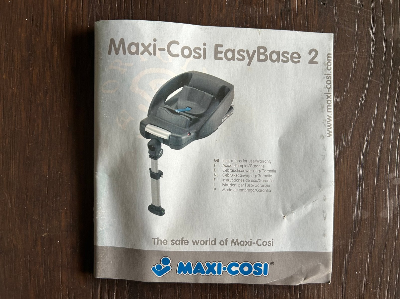 EasyBase2 Maxi-Cosi base voor autostoel lees omschrijving, Gebruikt, Isofix, Maxi-Cosi, Ophalen