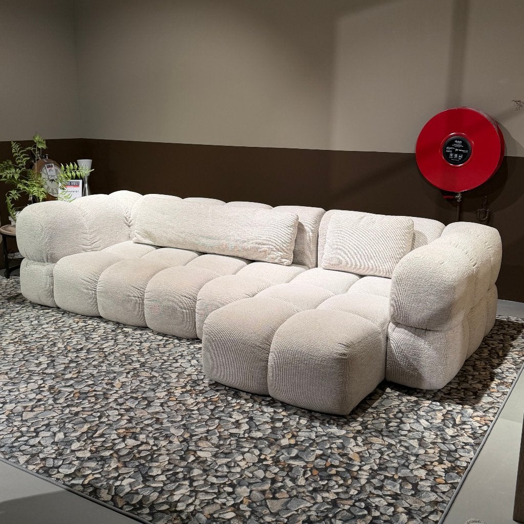bekende vt wonen vakken bank beige **direct leverbaar**, Ophalen, Japandi, Hoekbank, Zo goed als nieuw