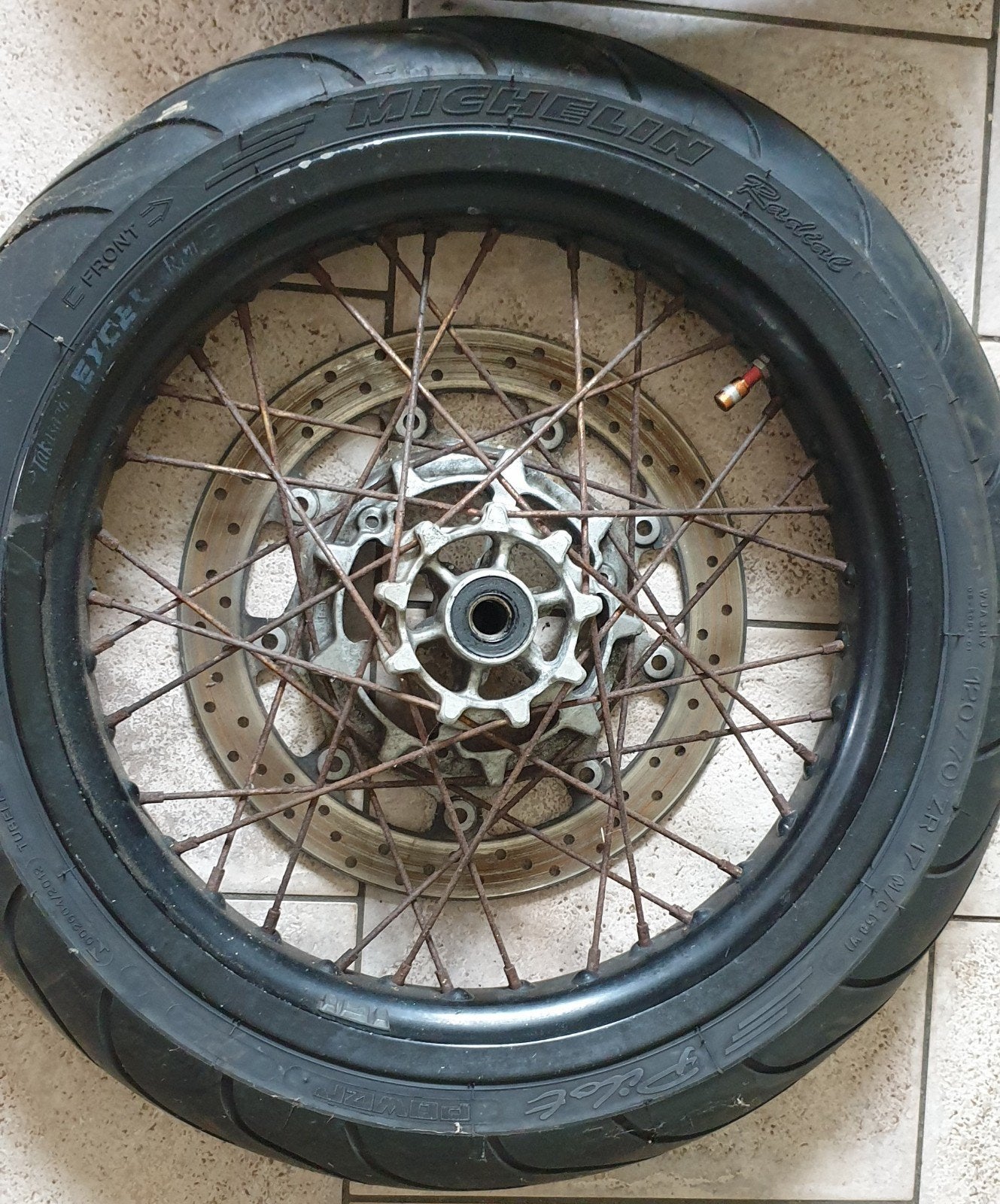 Yamaha xt660 xt660 xt660r xt 660 xtx 660 wiel velg, Ophalen of Verzenden