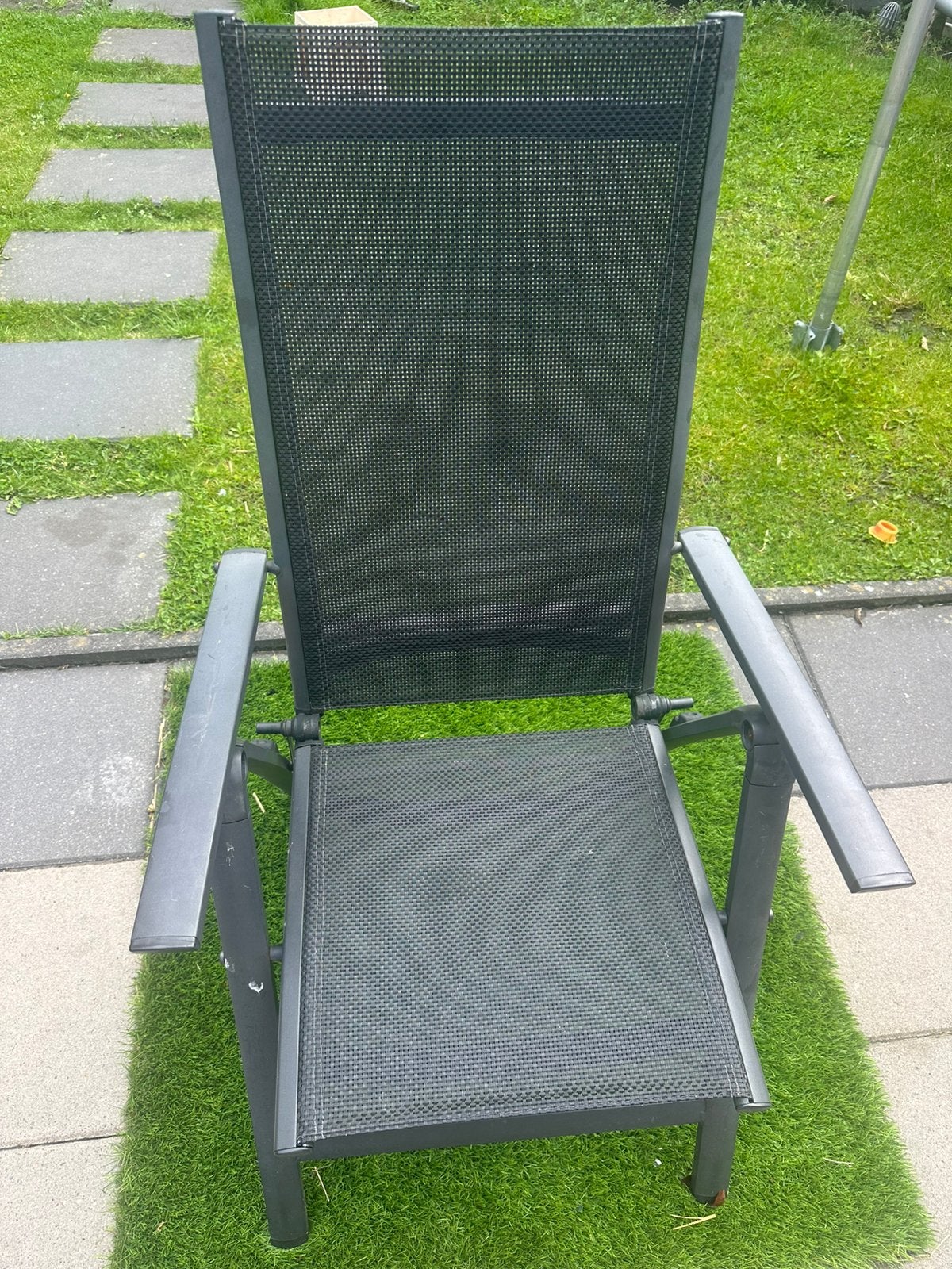 Tuinstoelen, Ophalen, Gebruikt, Kunststof, Verstelbaar