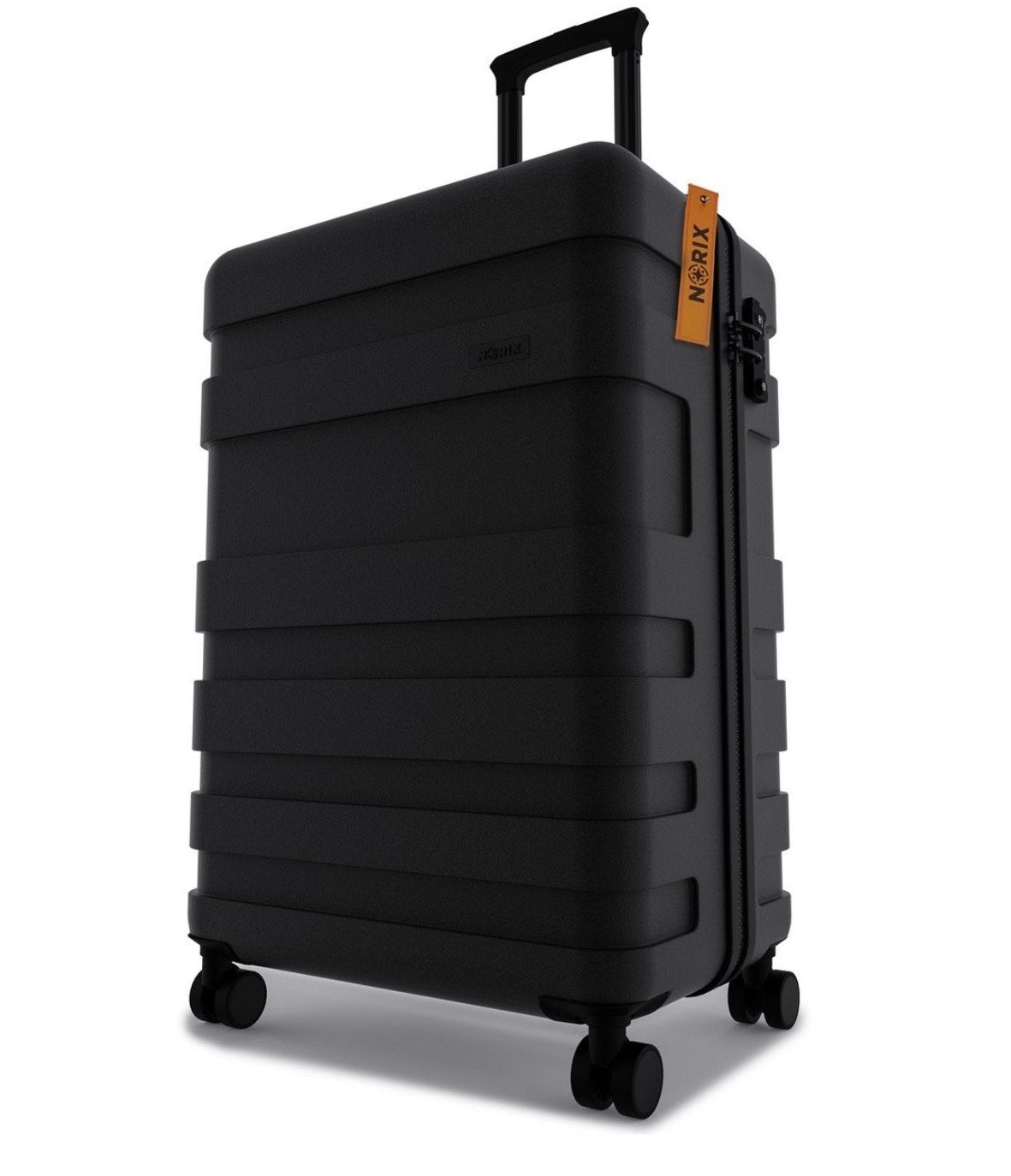 Nieuwe NØRIX Koffer 100L - Zwart, Ongebruikt in Plastic, Sieraden, Tassen en Uiterlijk, Hard kunststof, 45 tot 55 cm, Ophalen of Verzenden