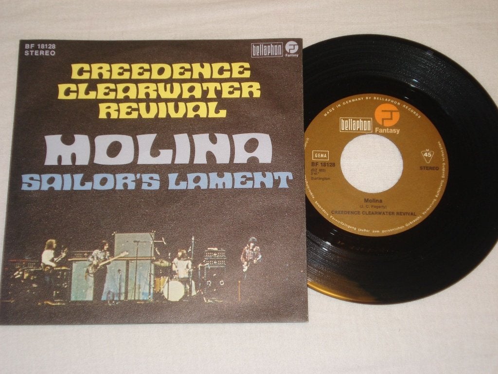 Creedence Clearwater Revival    Molina, Fotohoes, Ophalen of Verzenden, Zo goed als nieuw, Pop