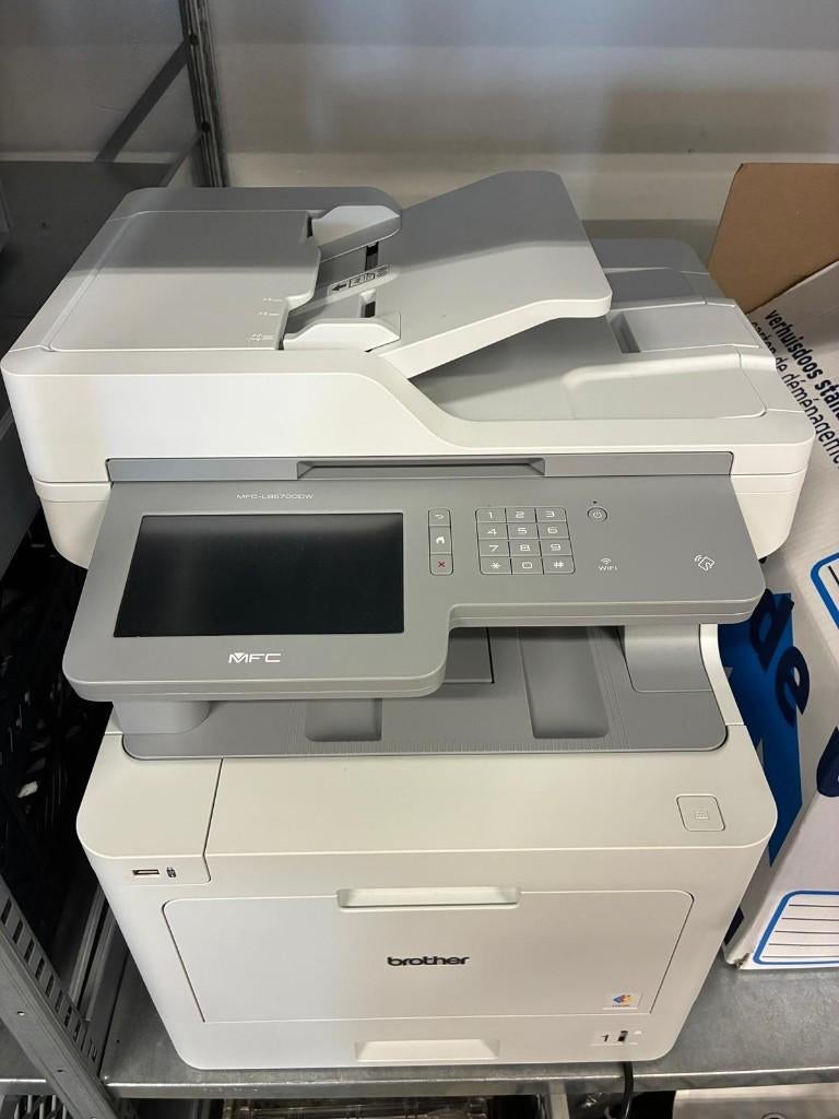 Brother laserprinter MFC‑L9570CDW, Computers en Software, Printers, Ophalen, All-in-one, Draadloos, Zo goed als nieuw