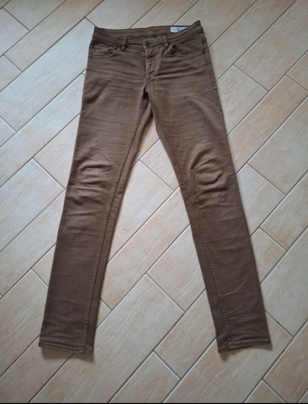 Bruine Blue Ridge spijkerbroek - Maat 29/34, Ophalen of Verzenden, Zo goed als nieuw, Overige kleuren, Overige jeansmaten