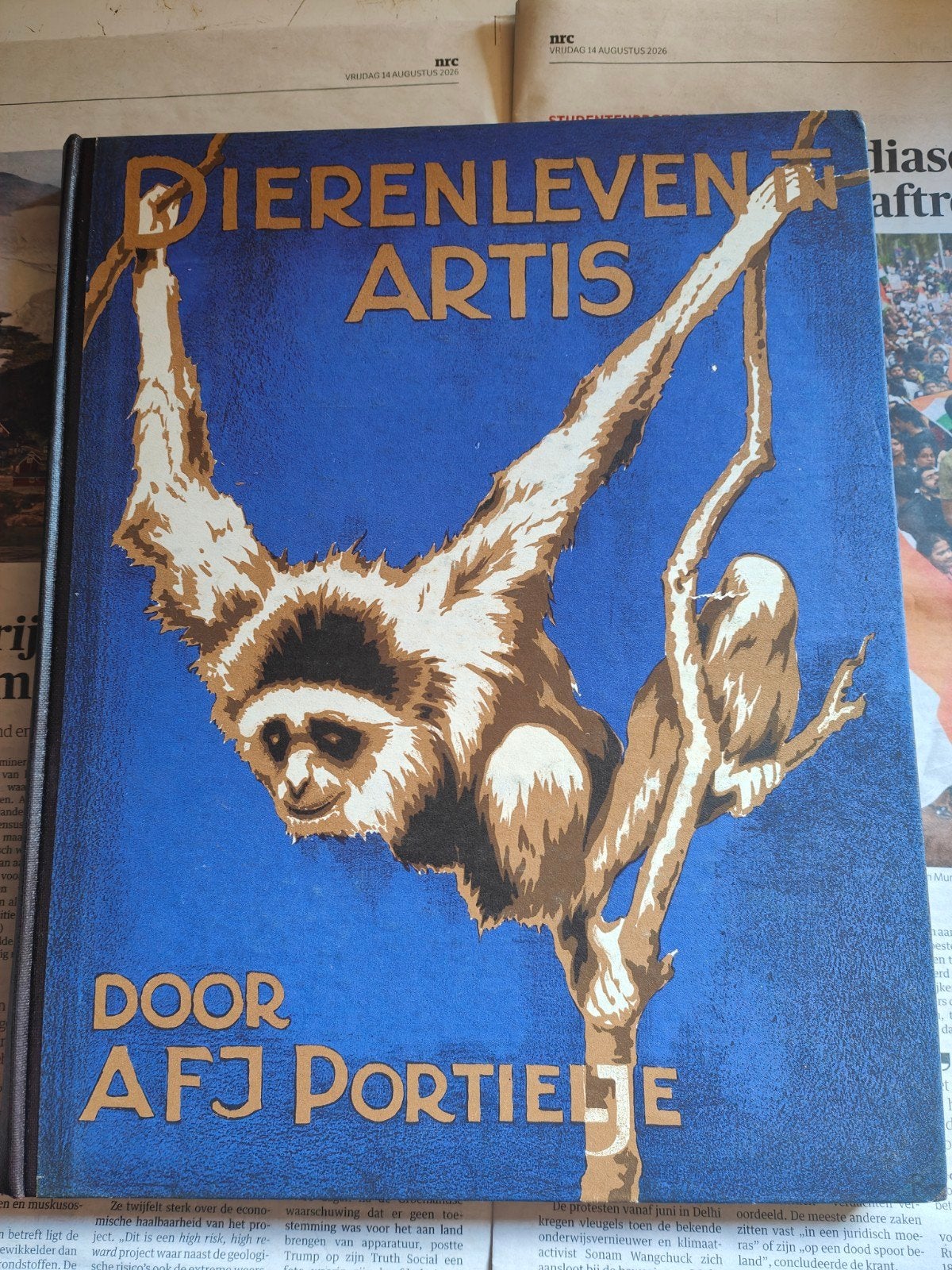 Dierenleven Artis 1939 compleet met plaatjes, Antiek en Kunst, Ophalen of Verzenden
