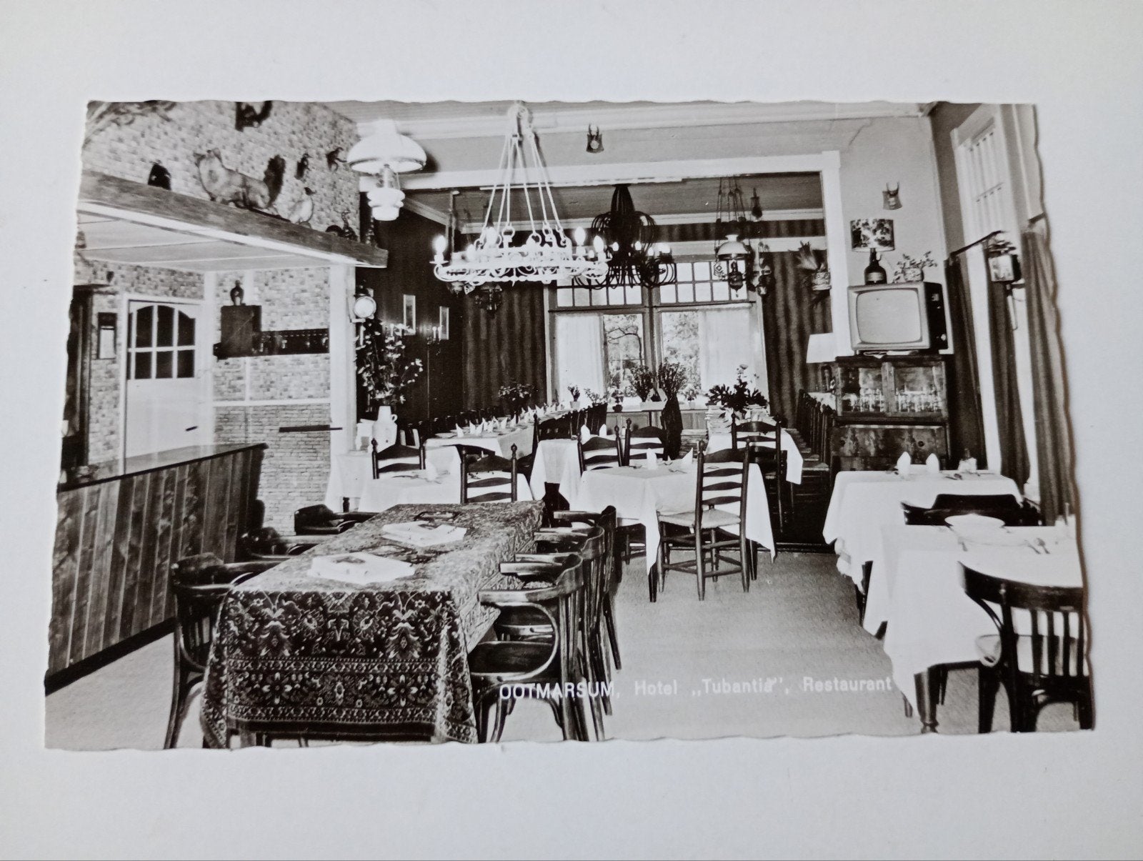 Ootmarsum Café Restaurant Tubantia, Ophalen of Verzenden, 1960 tot 1980, Ongelopen, Overijssel