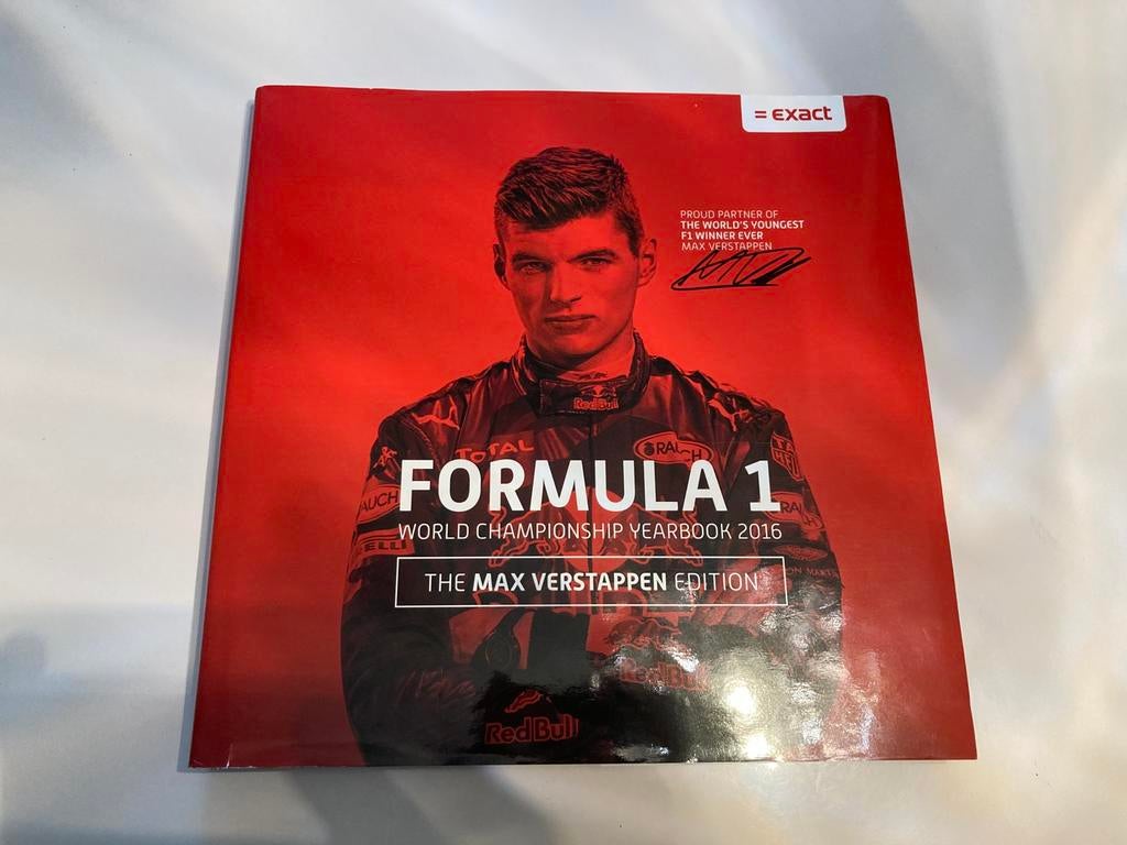 Max verstappen jaarboek 2016, Ophalen of Verzenden, Nieuw, Formule 1