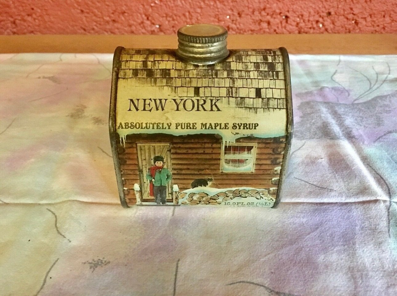 Blikje New York siroop (vol), Ophalen of Verzenden