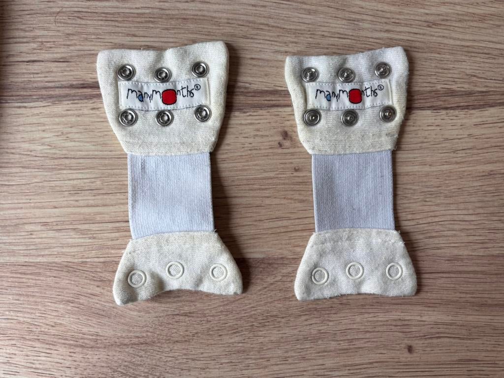 2 romperverlengers manymonths, Ophalen of Verzenden, Zo goed als nieuw, Jongetje of Meisje
