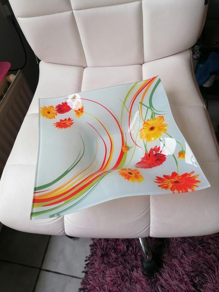 Mooi fruitschaal, Ophalen of Verzenden, Nieuw, Rond, Glas