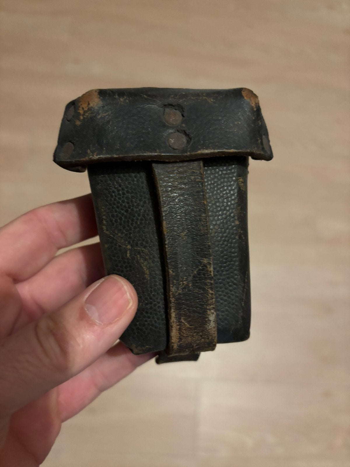 Duits munitie tasje WW2 WWII WO2 1943-1944 -1945, Ophalen of Verzenden, Duitsland