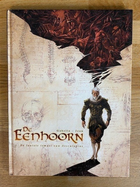 De eenhoorn, HC, Jean/Gabella, mysterie in Renaissance, Eén stripboek, Ophalen of Verzenden, Zo goed als nieuw