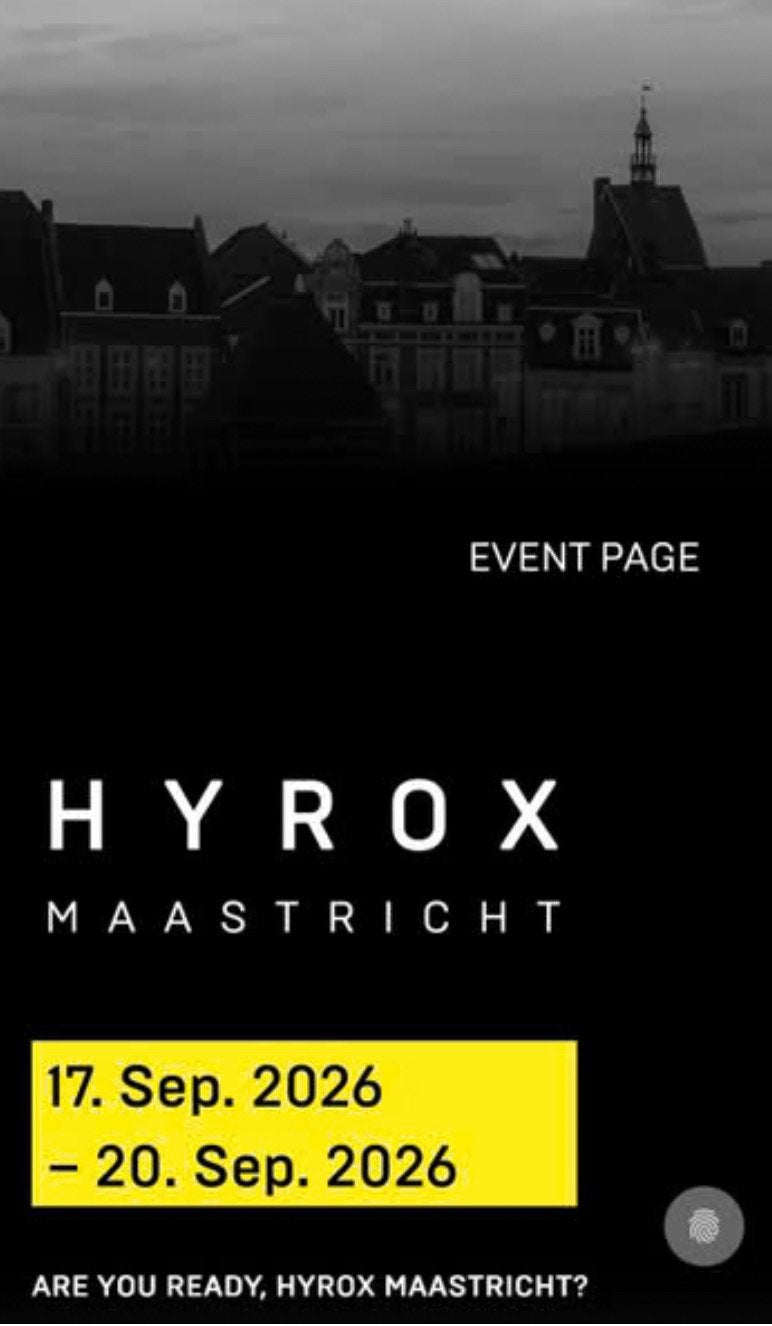 Tickets Hyrox Doubles mixed Maastricht zaterdag 19 september, Twee personen