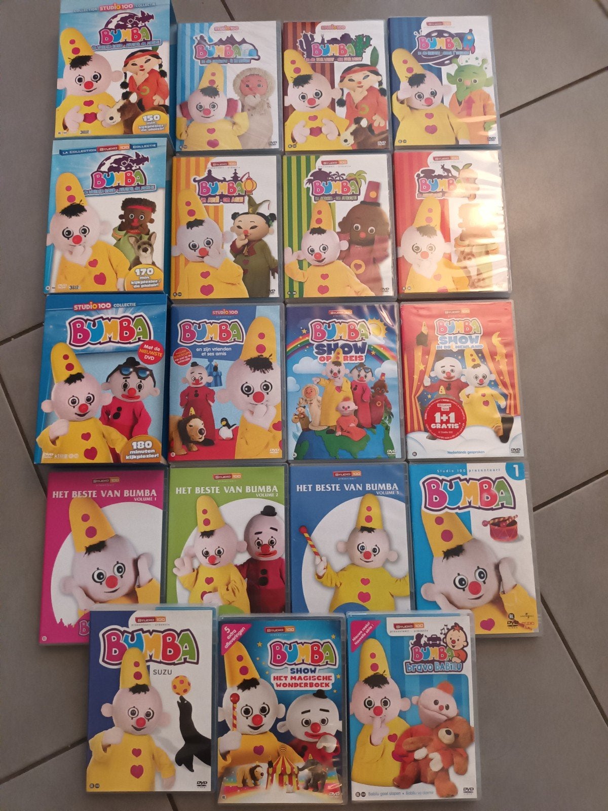 16 bumba dvds, Alle leeftijden, Ophalen of Verzenden, Zo goed als nieuw
